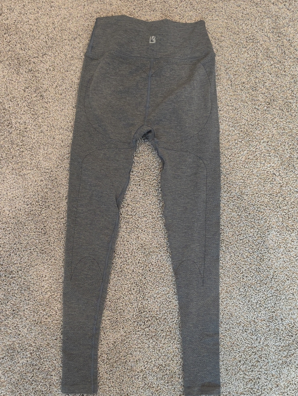 BUFFBUNNY COLLECTION Gray High-Waist Active Leggings
